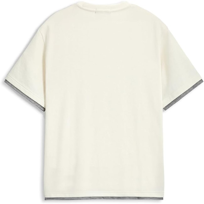 Mens Short Sleeve Heavyweight Tee Shirt Basic Crew Neck Summer Tops