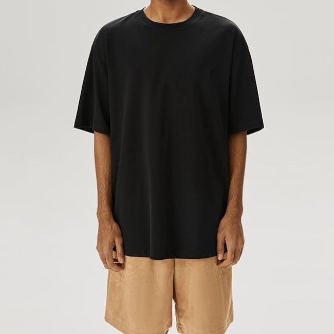 Mens Short Sleeve T Shirts Casual Cotton Basic Knit