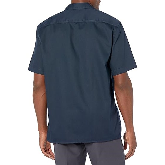 Men ShortSleeve Stain and Wrinkle Resistant Work Shirt