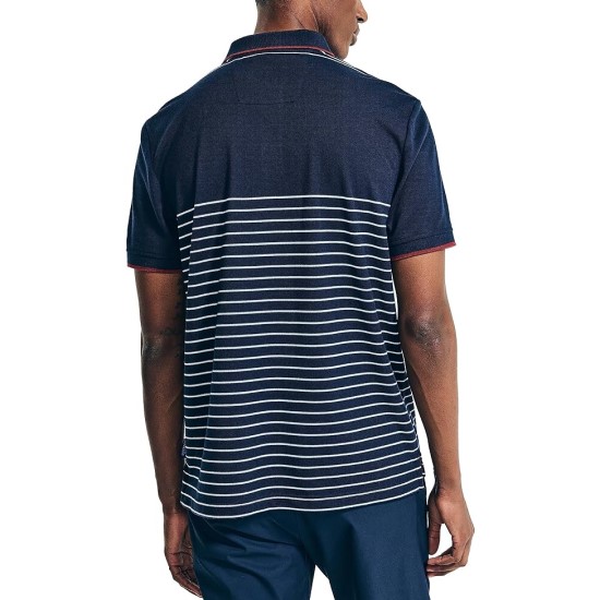 Men Navtech Sustainably Crafted Striped Classic Fit Polo