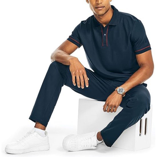 Men Navtech Sustainably Crafted Classic Fit Polo